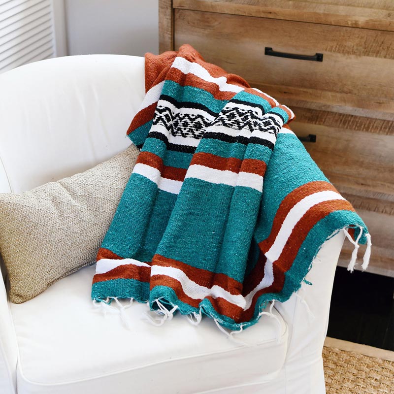 Tlaxcala Mexican Blanket