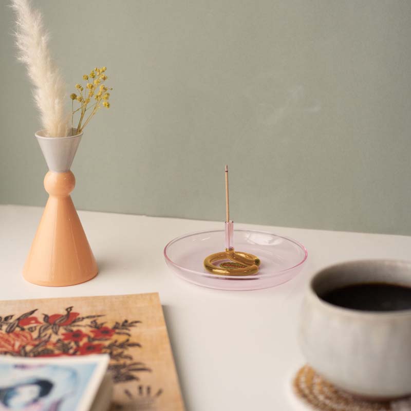 TWO TONE INCENSE HOLDER