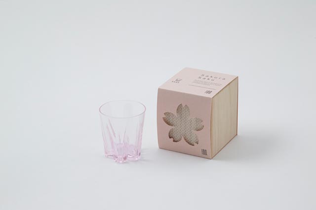 Sakurasaku Glass Sake