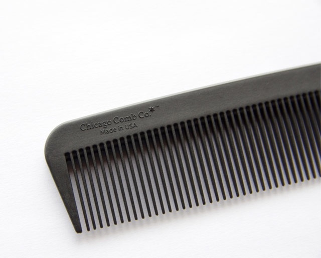 Chicago Comb  “Model No.6 carbon fiber”