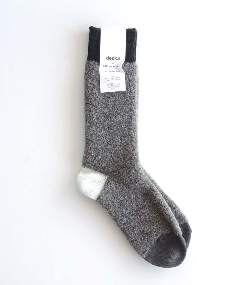 Alpaca Boucle Socks