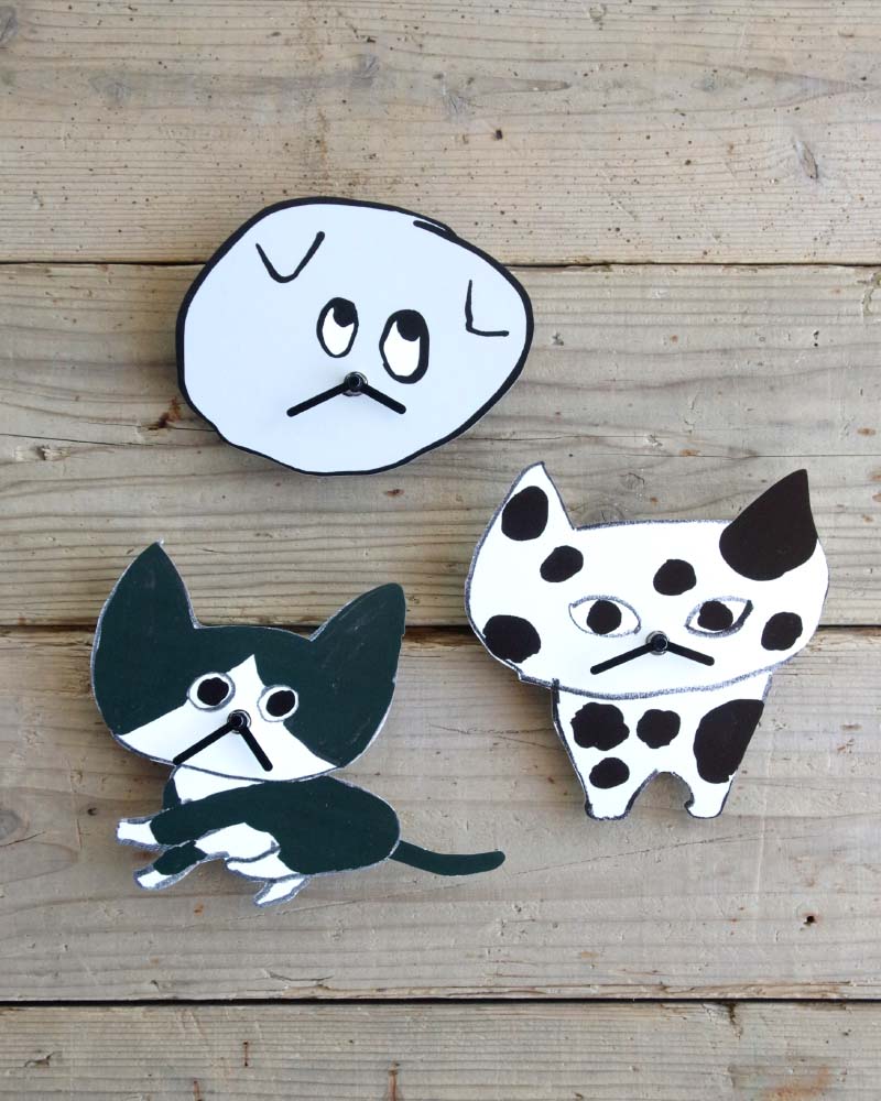 Diecut Clock Hachiware