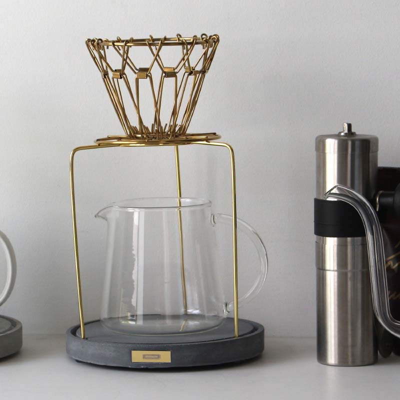 ANAheim Mortar Coffee Dripper Stand Round
