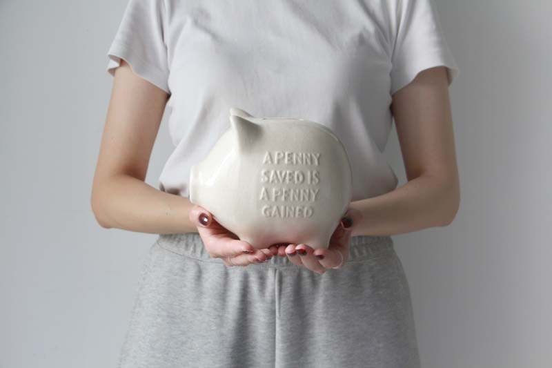Crackle Piggy Bank