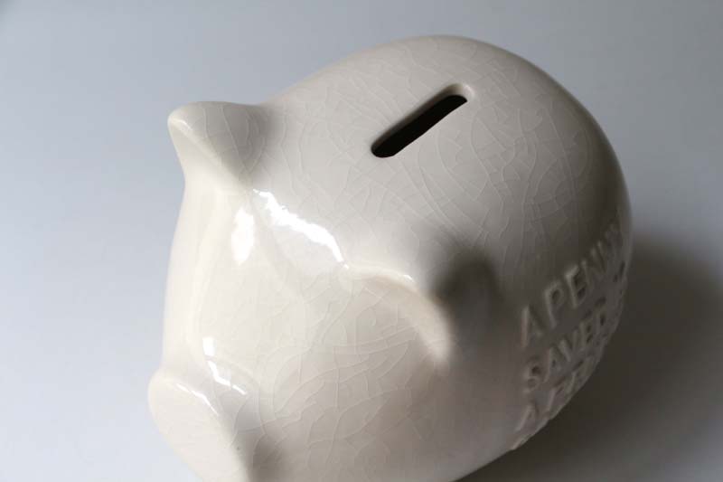 Crackle Piggy Bank