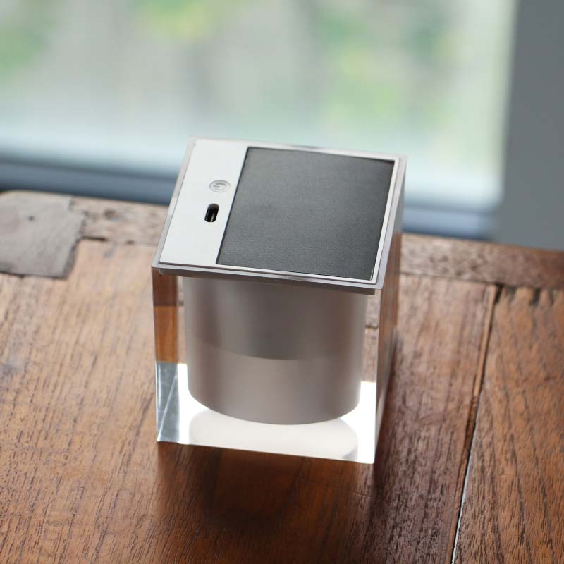 Mini Cube Solar Candle