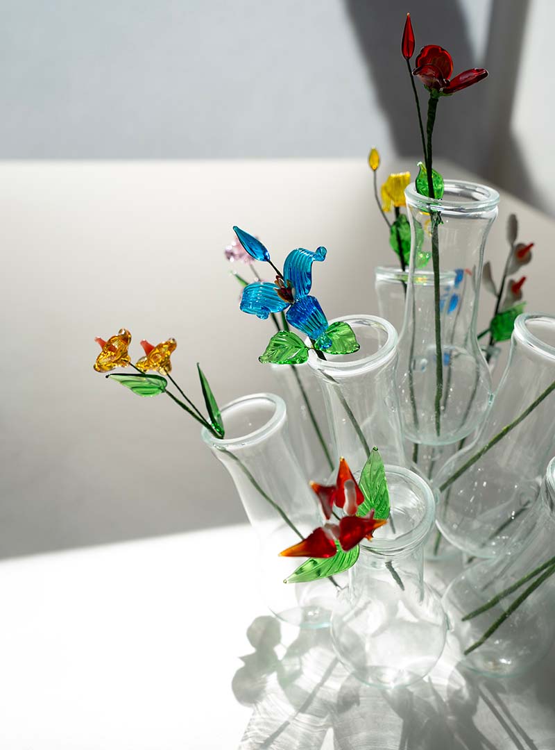 ARTIFICAL GLASS FLOWER