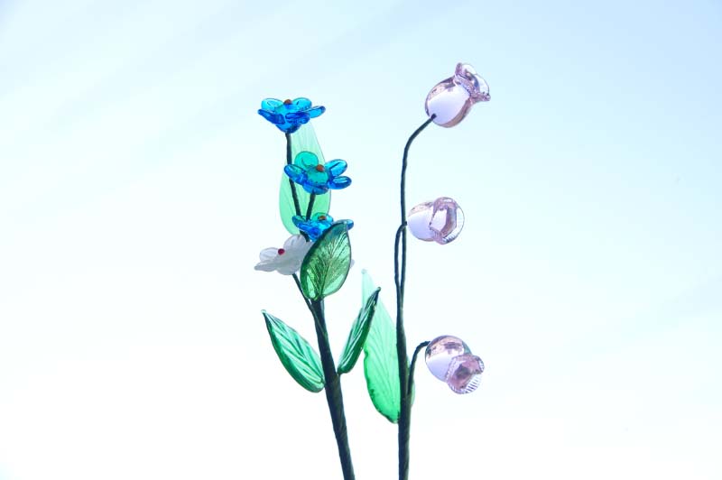 ARTIFICAL GLASS FLOWER