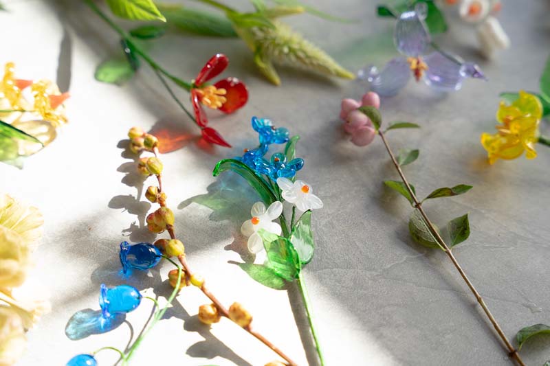 ARTIFICAL GLASS FLOWER