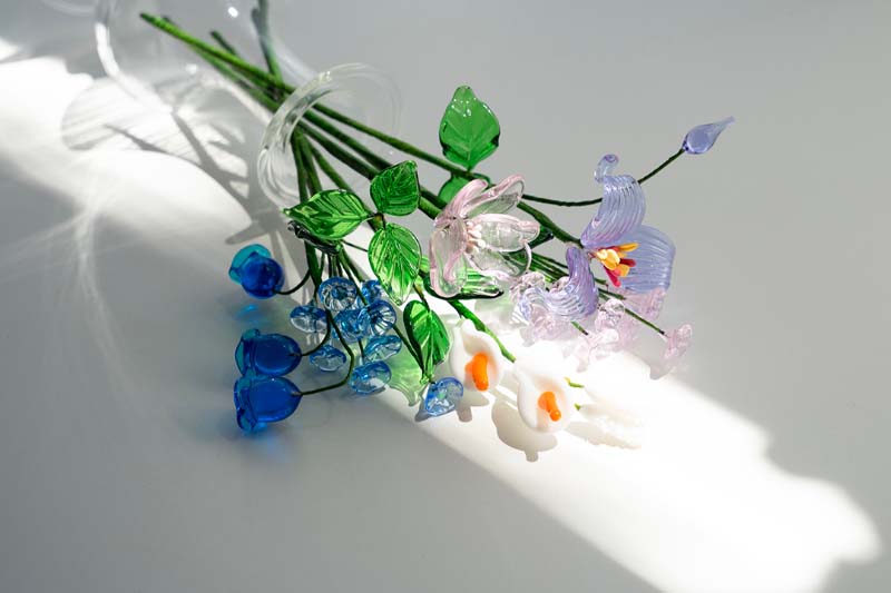 ARTIFICAL GLASS FLOWER