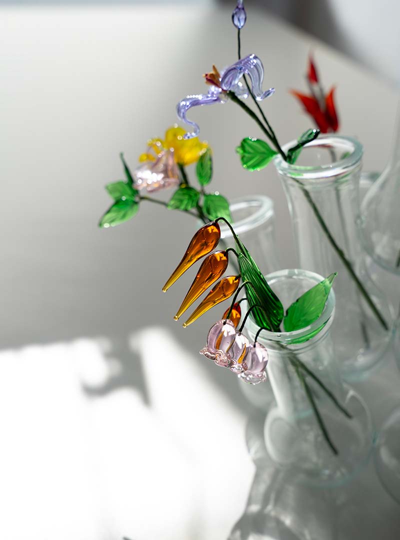 ARTIFICAL GLASS FLOWER