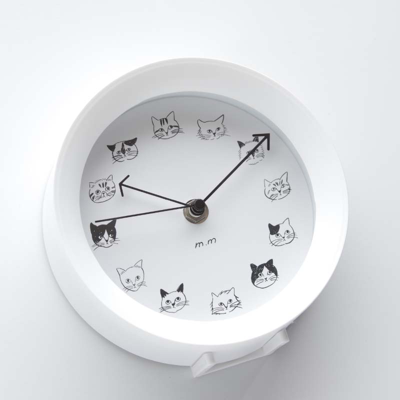 松尾ミユキ 2way Clock 猫