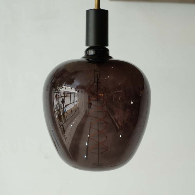 Edison Bulb LED E26 Noir [POMME]