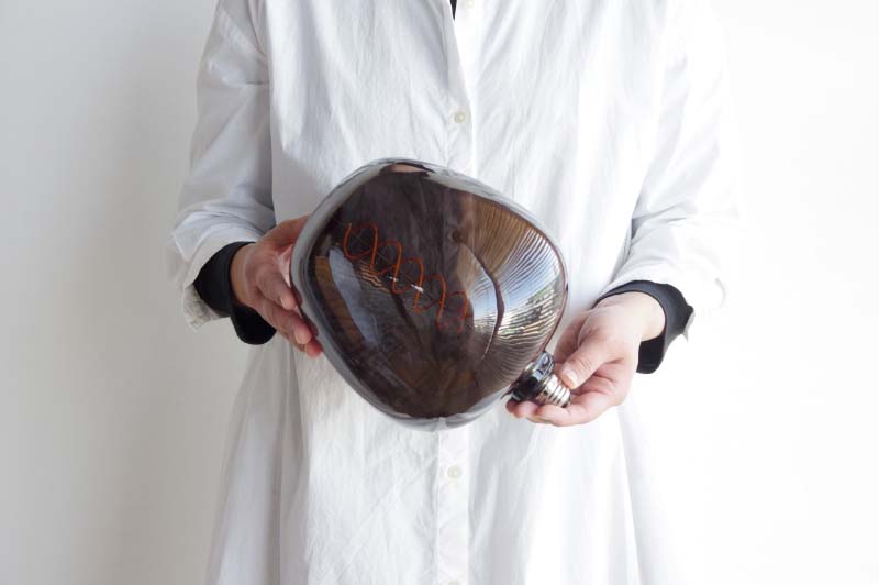 Edison Bulb LED E26 Noir [POMME]