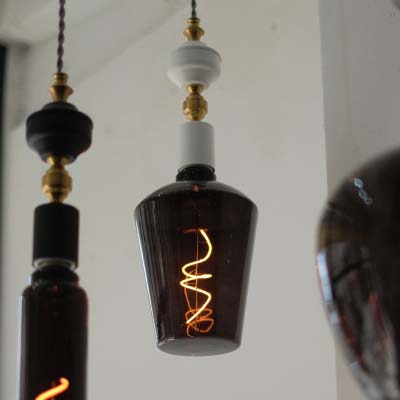 エジソンバルブ LED E26 ノワール [ランス]