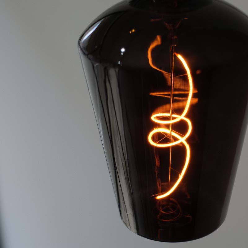 Edison Bulb LED E26 Noir [LANCE]