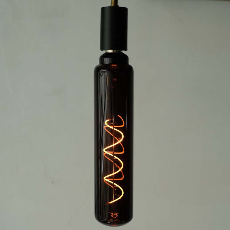 Edison Bulb LED E26 Noir [BIG TUBE]