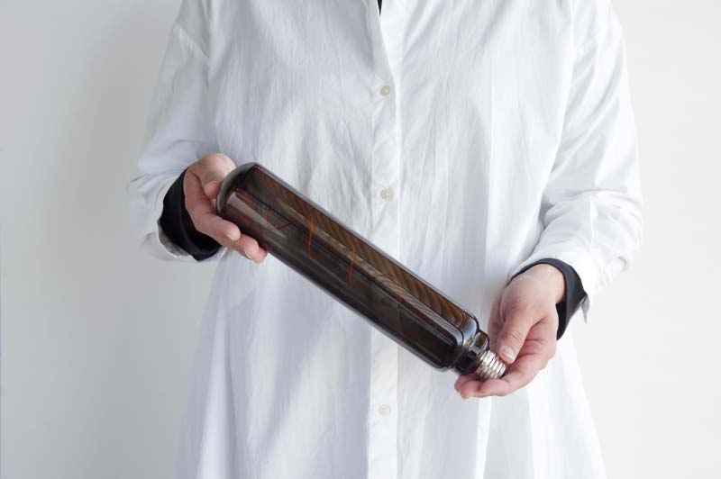 Edison Bulb LED E26 Noir [BIG TUBE]