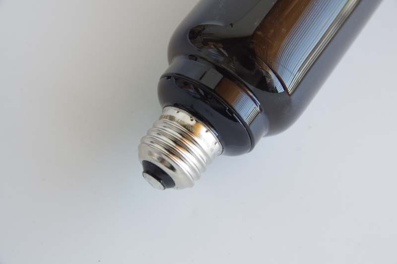 Edison Bulb LED E26 Noir [BIG TUBE]