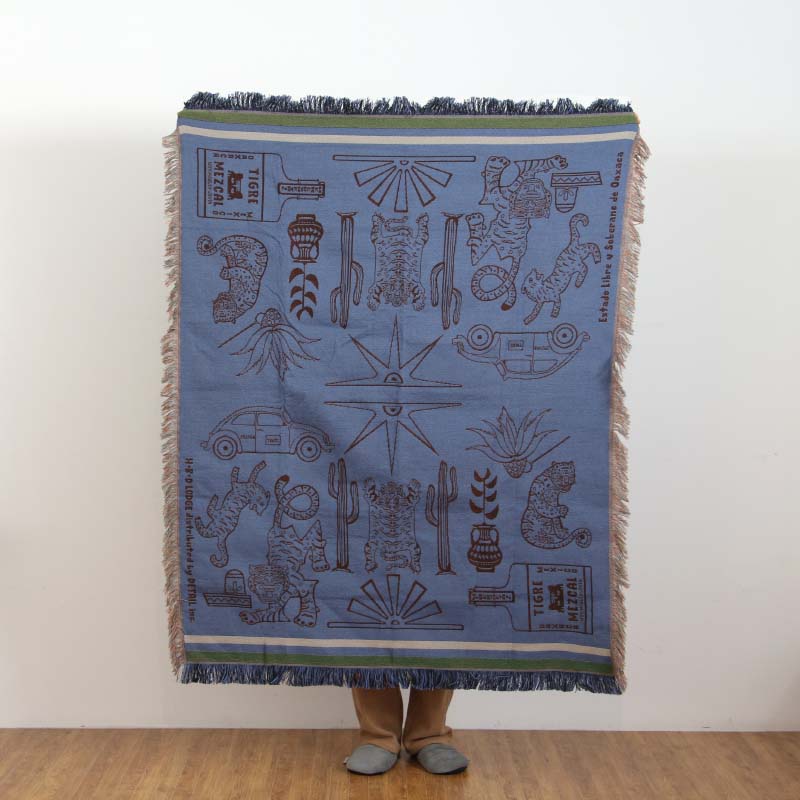 OAX Throwket “Tiger and more / Blue”