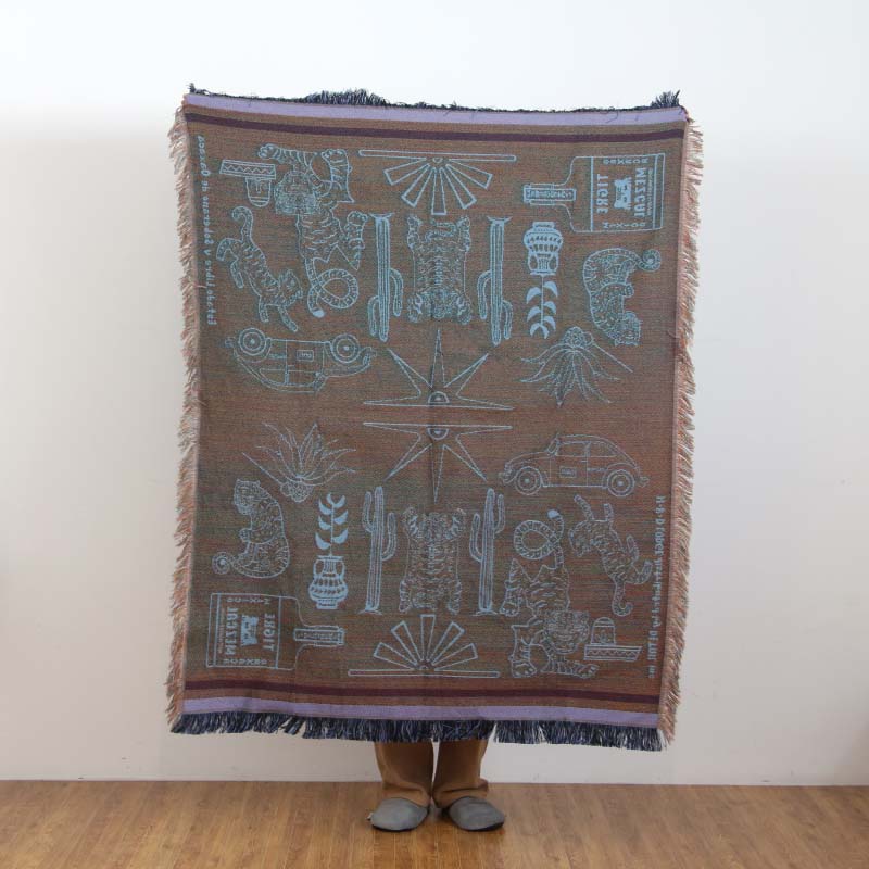OAX Throwket “Tiger and more / Blue”