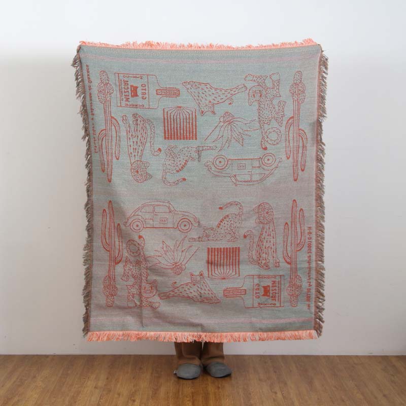OAX Throwket “Cat and more / Apricot”