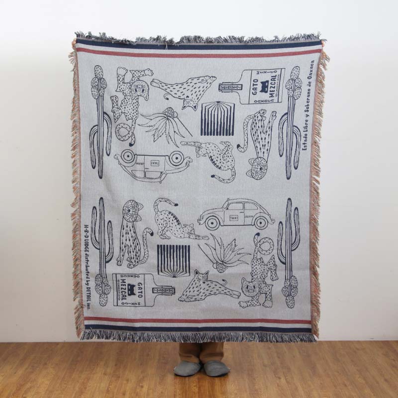 OAX Throwket “Cat and more / Gray”
