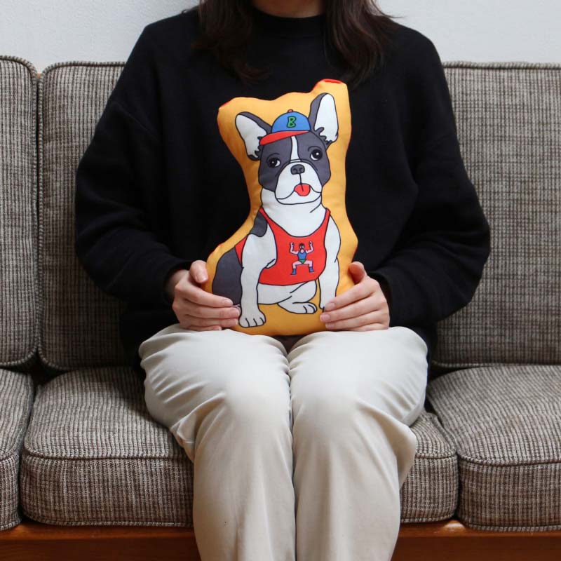 The Enjoy C&D Club Cushion "Dog/Orange"