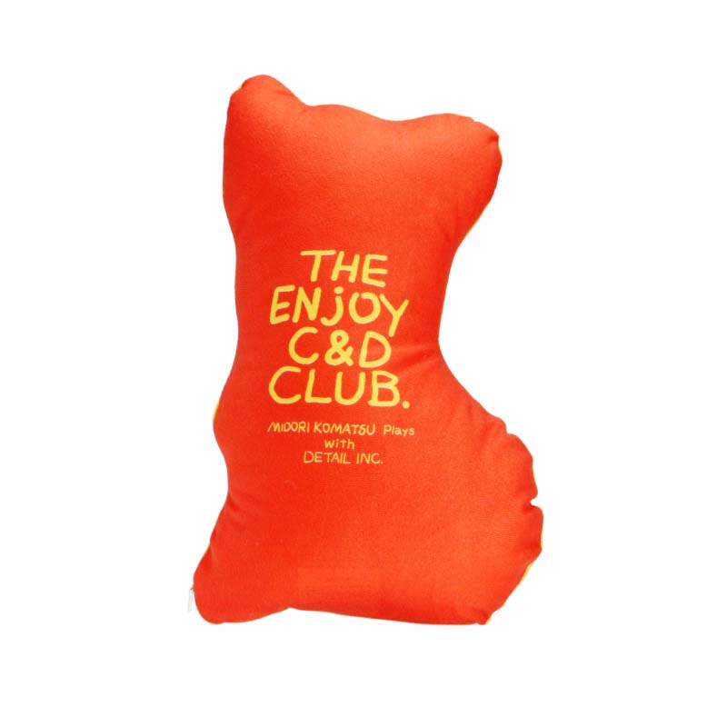 The Enjoy C&D Club Cushion "Dog/Orange"