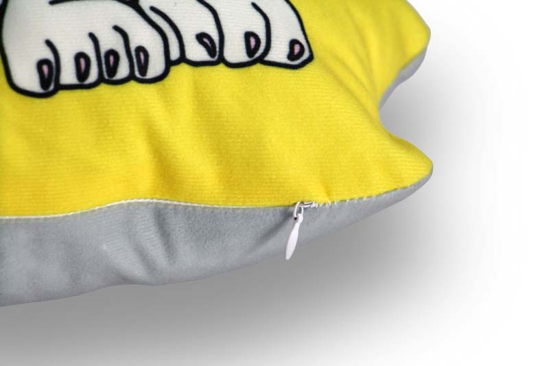 The Enjoy C&D Club Cushion "Dog/Yellow"