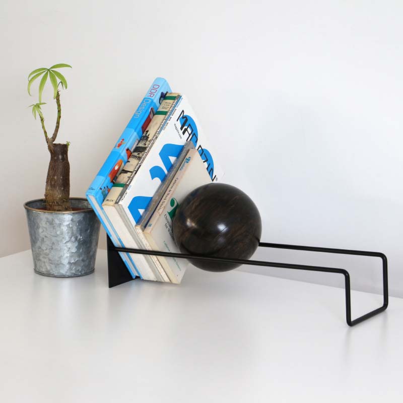 Slope Bookend Black