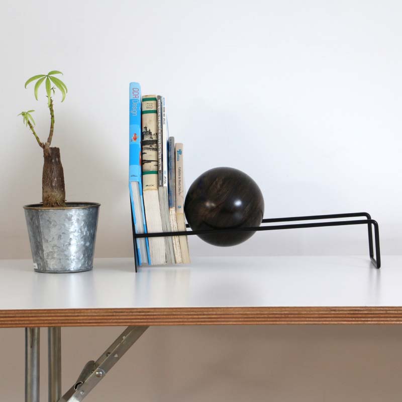 Slope Bookend Black