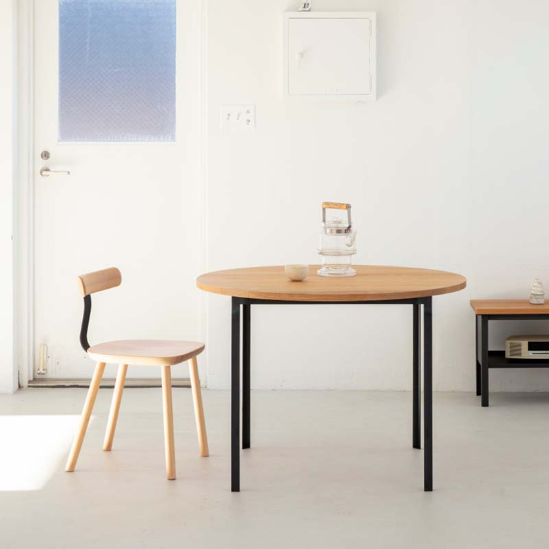 Angle Dining Table Round