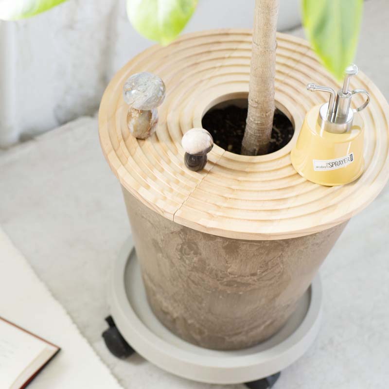 WOOD CIRCLE TRAY