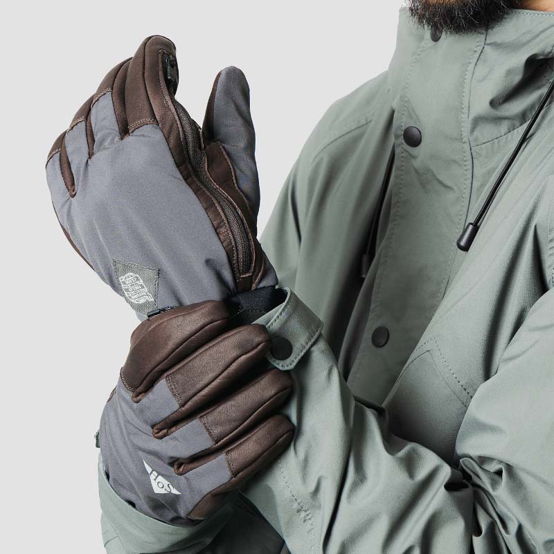 NFSO-05 narifuri × SoH Leather Combination Glove