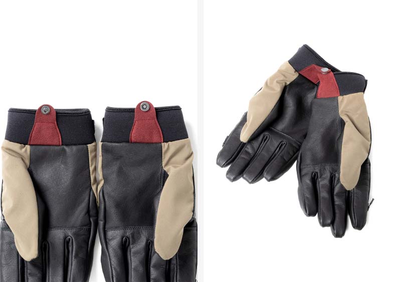 NFSO-05 narifuri × SoH Leather Combination Glove