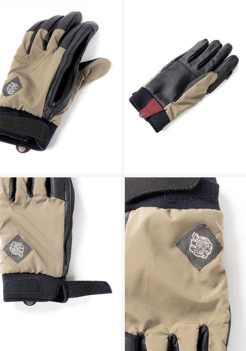 NFSO-05 narifuri × SoH Leather Combination Glove