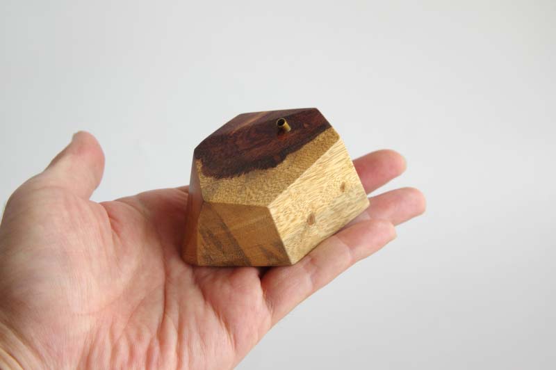 VINTAGE WOOD INCENSE HOLDER