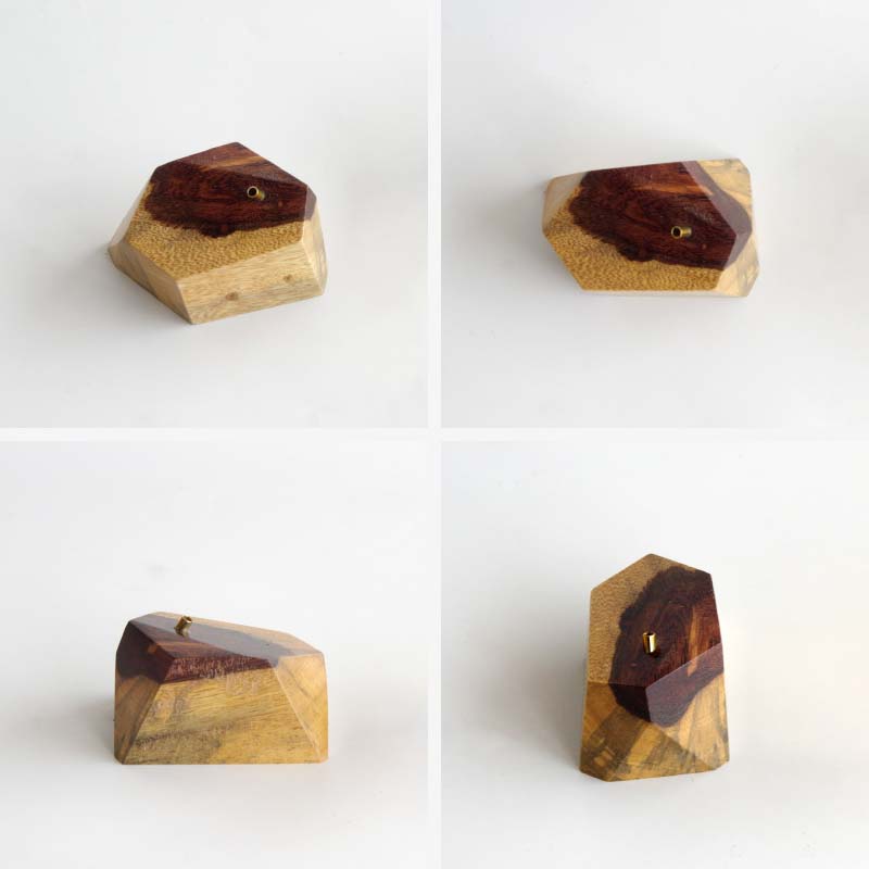 VINTAGE WOOD INCENSE HOLDER
