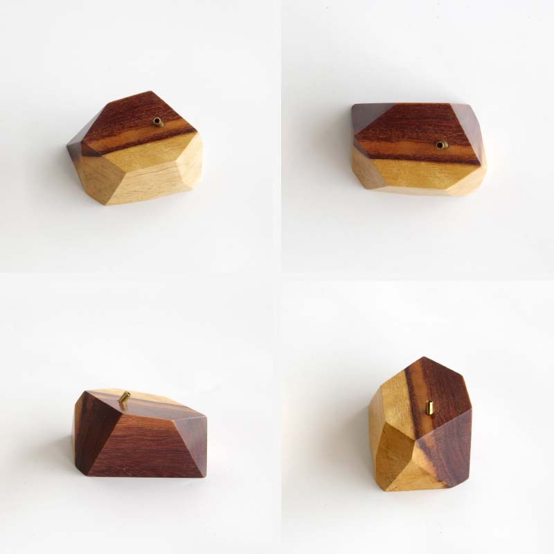 VINTAGE WOOD INCENSE HOLDER