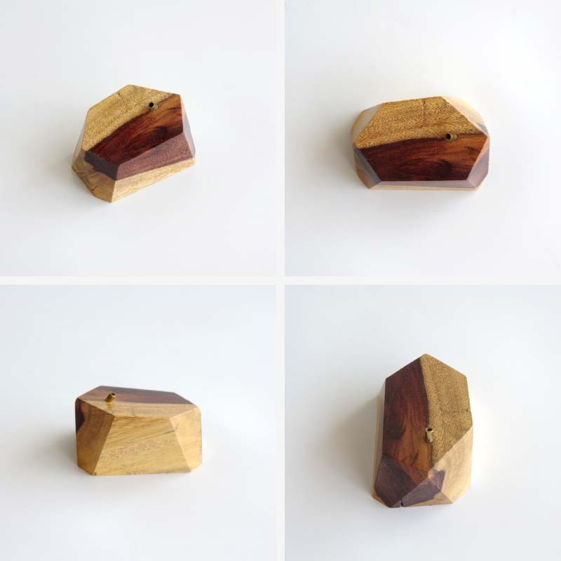 VINTAGE WOOD INCENSE HOLDER