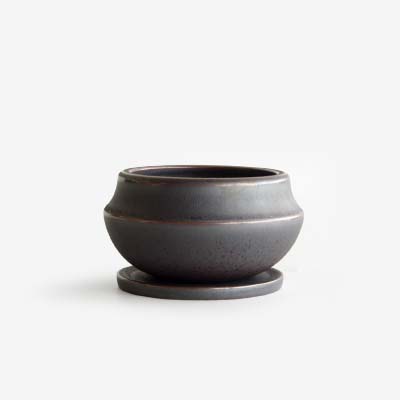 アロイ ポット&ソーサー M (low)