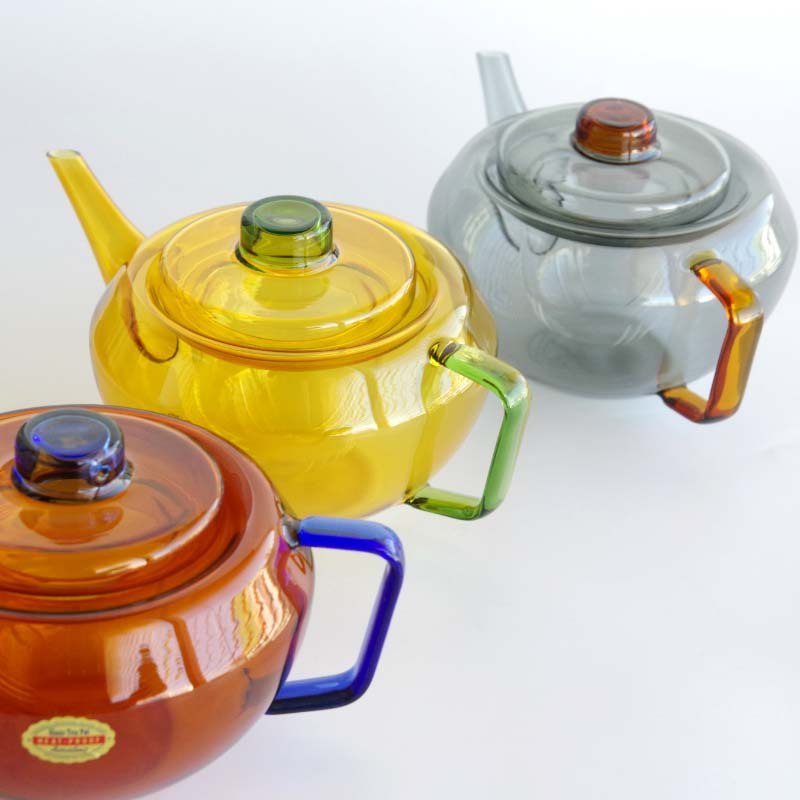 GLASS TEA POT