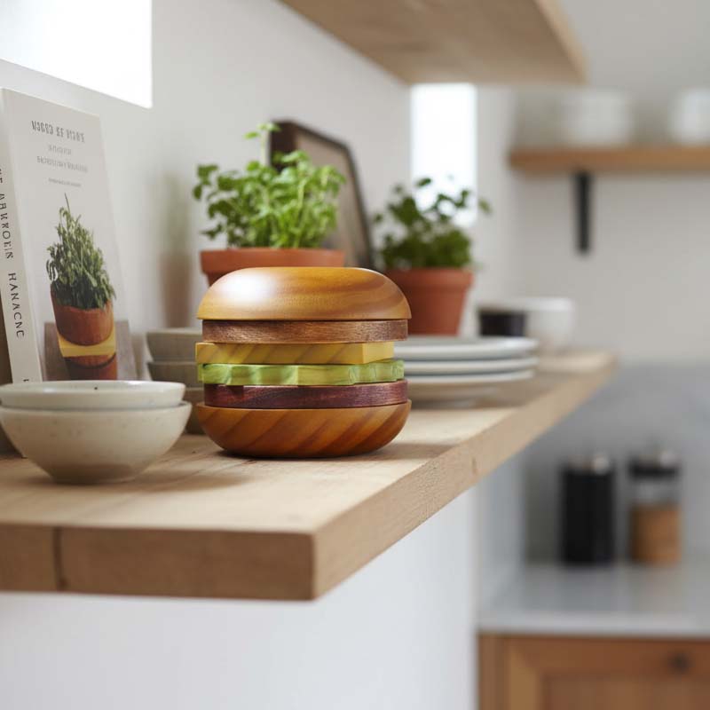 Hamburger Coasters Stax Plus