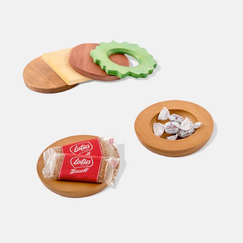 Hamburger Coasters Stax Plus