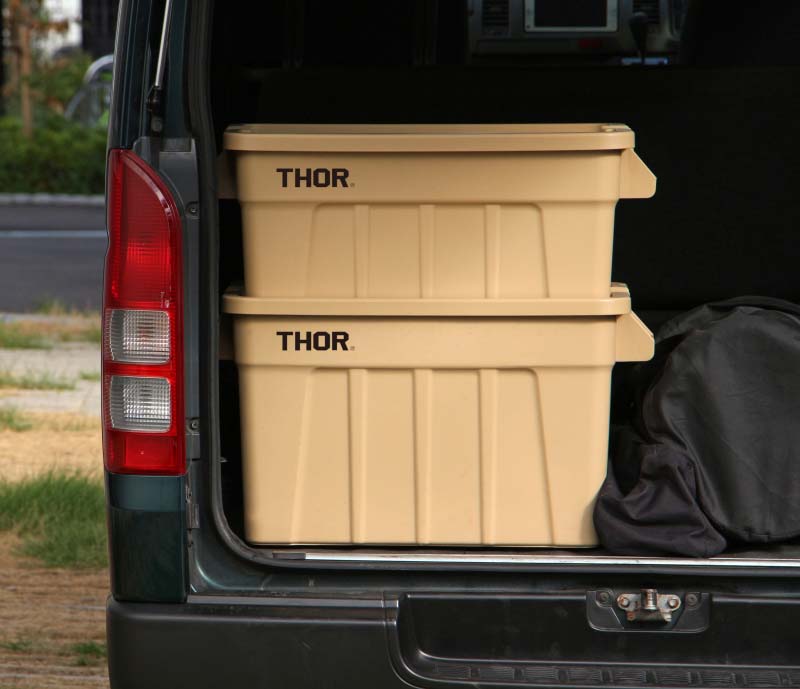 THOR Large Totes With Lid 75L DC