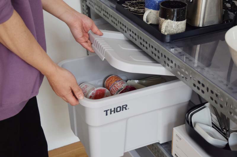 THOR Large Totes With Lid 22L DC